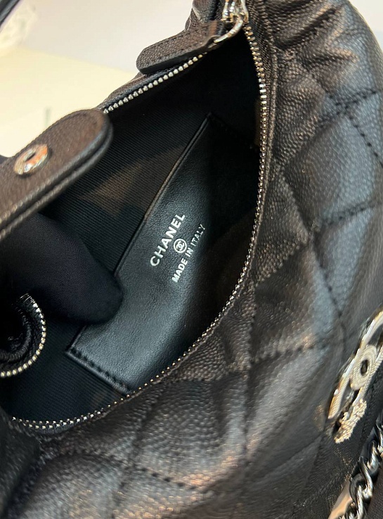 Кожаная сумка Chanel premium 18x12x6 см