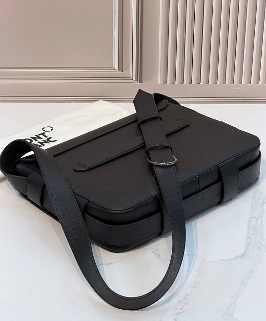 Кожаная сумка Montblanc Sartorial premium 34x27x7.5 см