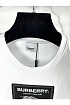 Белая футболка Burberry Roundwood Label