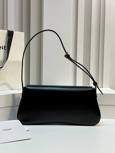 Женская сумка Celine Lola Premium 26x12x5 см - Black   