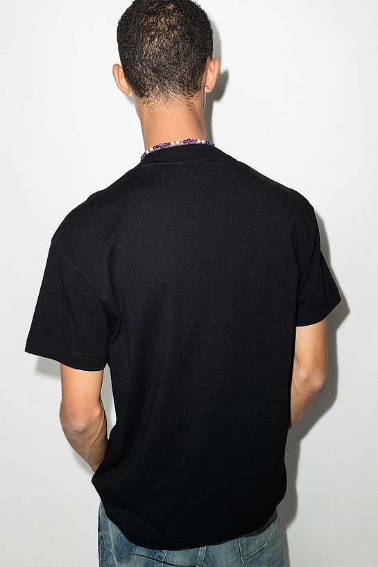 Оверсайз футболка Palm Angels Dubai Heart Sprayed