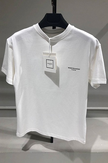 Мужская футболка Wooyoungmi Paris - White   