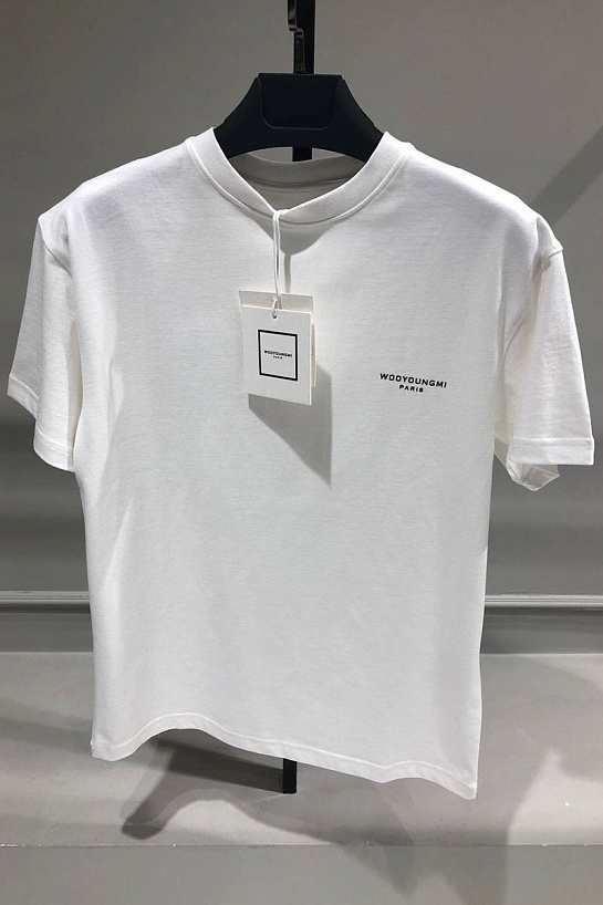 Мужская футболка Wooyoungmi Paris - White
