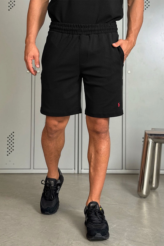 Мужские чёрные шорты Polo Ralph Lauren