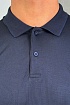 Мужское поло Loro Piana синего цвета