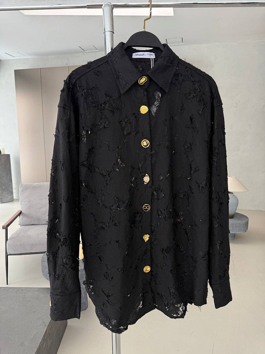 Женская рубашка Schiaparelli premium - Black