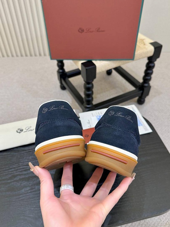 Мужские кроссовки Loro Piana Tennis Walk - Navy