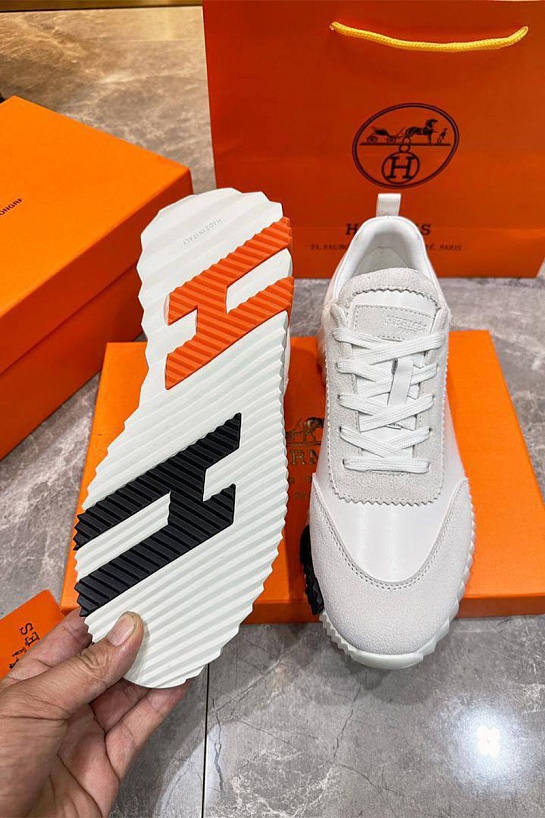 Мужские кроссовки Hermes Bouncing - White