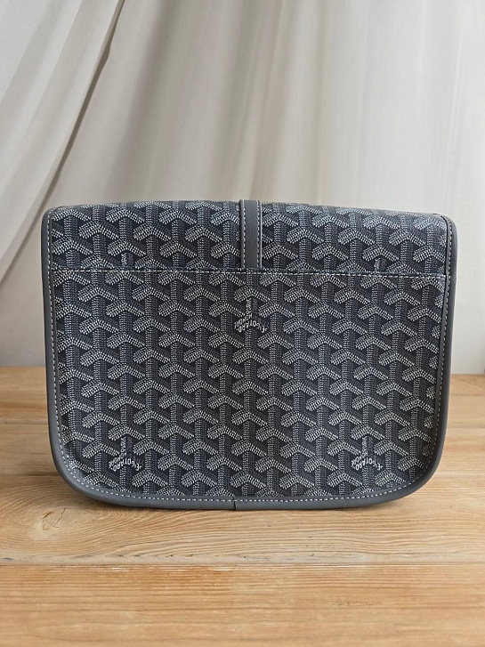 Кожаная сумка Goyard Belvedere MM 27x21 см