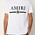 Белая мужская футболка Amiri MA bar