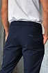 Мужские тёмно-синие брюки Zilli slim fit