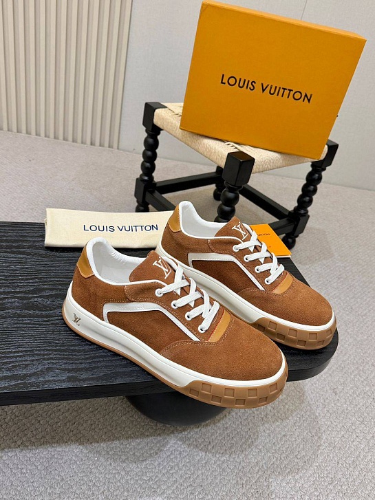 Мужские кроссовки Louis Vuitton Tilted - Brown