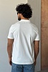 Мужское белое поло Kiton embroidered logo