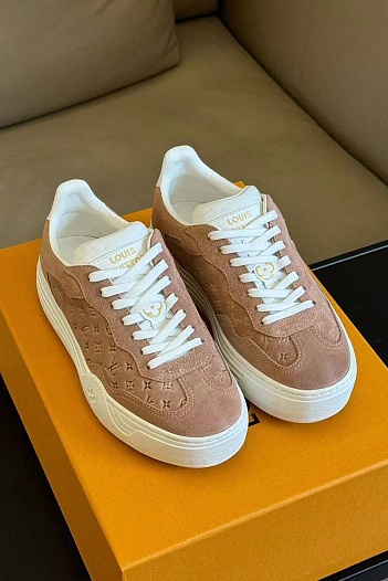 Женские кроссовки Louis Vuitton Groovy Monogram - Brown   