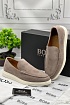 Мужские замшевые лоферы Hugo Boss Randy - Beige