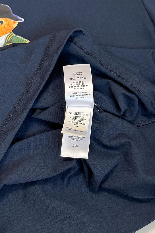 Мужская футболка Роlо Ralрh Lаurеn Varsity Bear - Navy