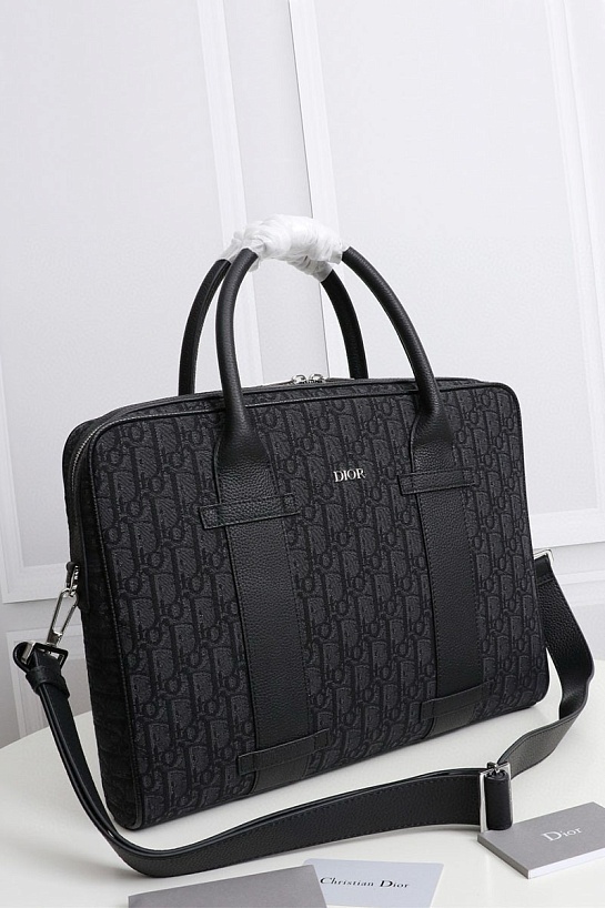 Портфель Dior Oblique Premium 38x28x7 см