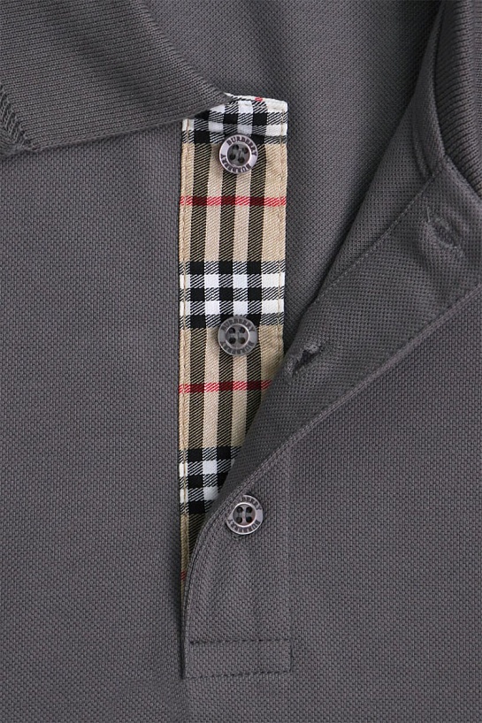Мужское поло Burberry TB logo - Grey
