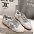 Женские кожаные кроссовки Golden Goose Super Star premium