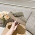 Замшевые женские слиперы с мехом UGG Funkette Platform