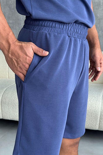 Мужские синие шорты Loro Piana   