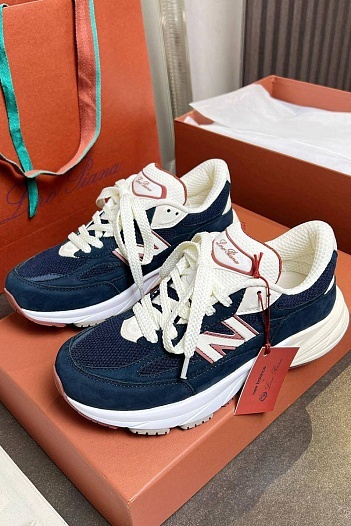 Женские кроссовки Loro Piana x New Balance Premium   
