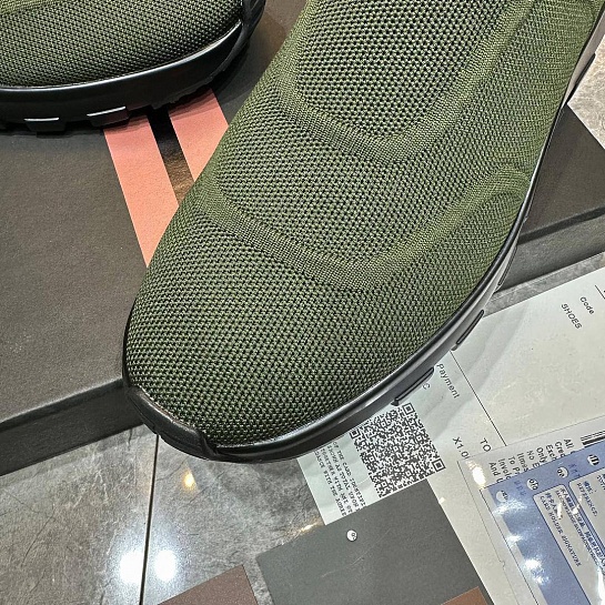 Мужские текстильные кроссовки Ermenegildo Zegna