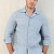 Льняная рубашка Brunello Cucinelli Premium - Blue