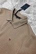 Мужское бежевое поло Tommy Hilfiger