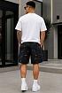 Мужские чёрные шорты Chrome Hearts premium
