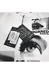 Белая оверсайз футболка Dsquared2