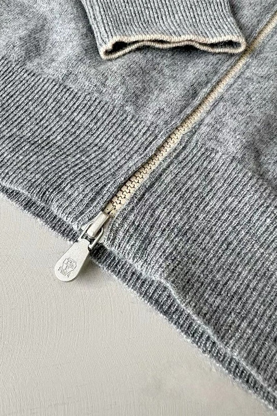 Кашемировый свитер Brunello Cucinelli Premium - Grey