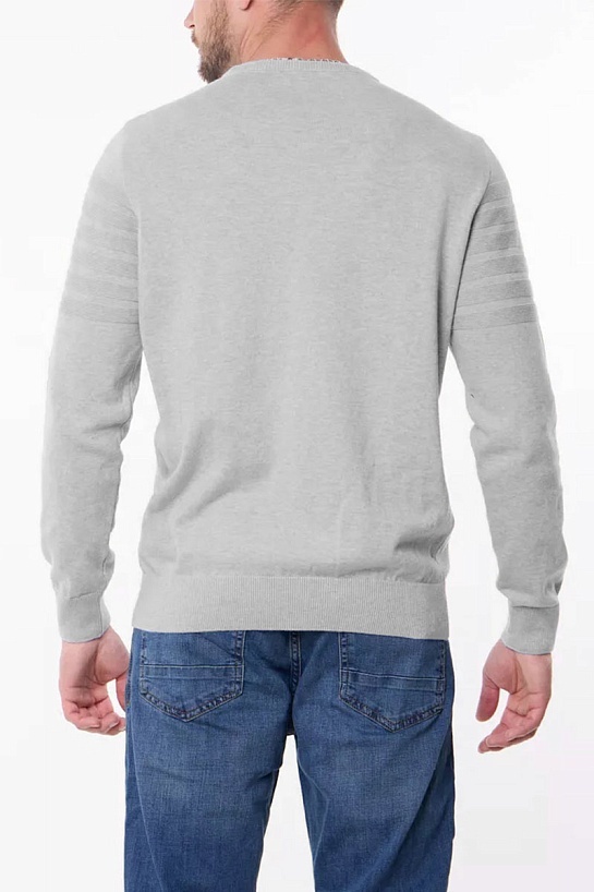 Мужской серый джемпер Emporio Armani