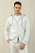 Кофта на молнии Brunello Cucinelli Premium - Light Grey