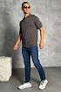 Мужское поло Stefano Ricci Eagle zip-neck - Brown