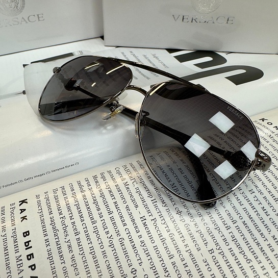 Солнцезащитные очки Versace Aviator - Black