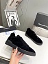 Кроссовки с мехом Ermenegildo Zegna Triple Stitch low-top - Black