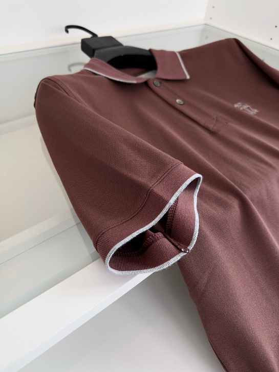 Мужское поло Brunello Cucinelli Premium - Brown