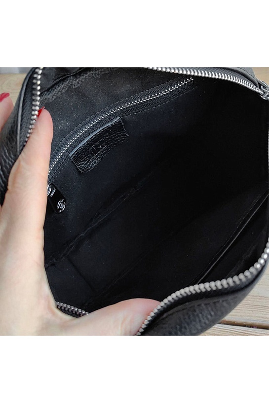 Кожаная сумка Montblanc messenger 22x15 см