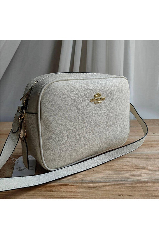 Кожаная сумка Coach Mini Jamie 22x16 см