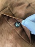Льняные шорты коричневого цвета Zegna premium