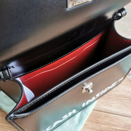 Женская кожаная сумка Off-White 1.4 Jitney 22x15 см (2 расцветки)