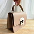 Женская сумка Karl Lagerfeld ikonik 22x15 см - Brown