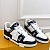 Женские кожаные кроссовки Louis Vuitton Trainer Monogram - White / Blue