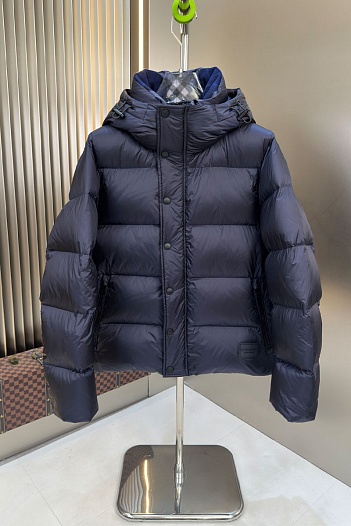 Мужской пуховик Burberry Halsby - Navy   