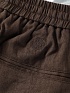 Льняной костюм коричневого цвета Loro Piana premium