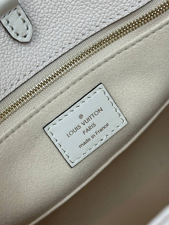 Женская кожаная сумка Louis Vuitton Onthego MM Premium 35x27x14 см