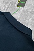 Мужское поло Hugo Boss тёмно-синего цвета