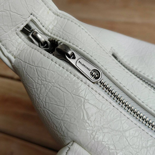 Женская сумка Balenciaga Raver 30x19 см - White   
