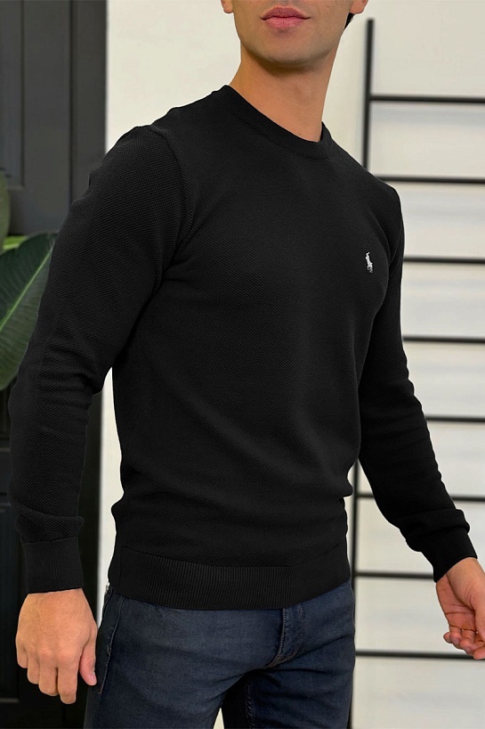 Мужской джемпер Роlо Ralрh Lаurеn pony-embroidered - Black